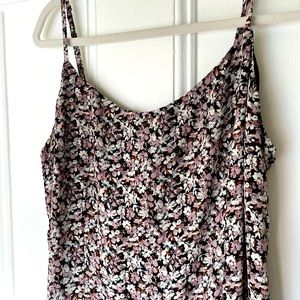 Abercrombie Floral Midi Slit Dress